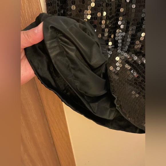 Morgan Taylor Black Sequin Dress - Picture 5 of 7